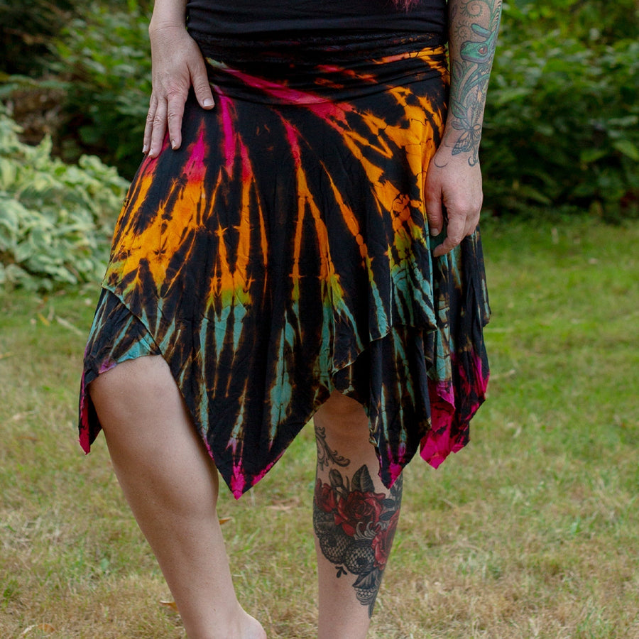 Knee Length Fairy Pointed Skirt